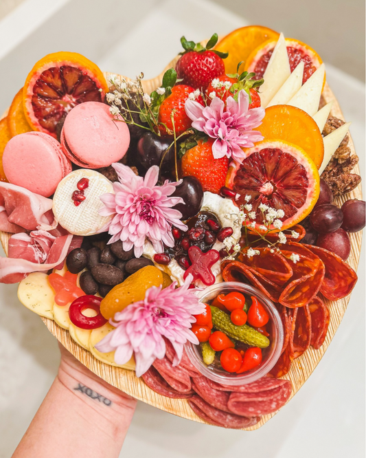 Valentine’s Day Charcuterie Board